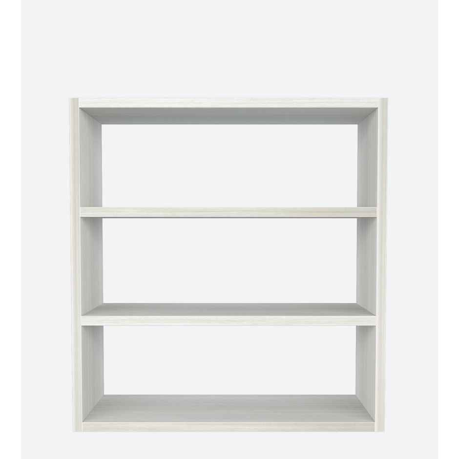 Casacraft by Pepperfry Mapple White Engineered Wood Wall Shelf