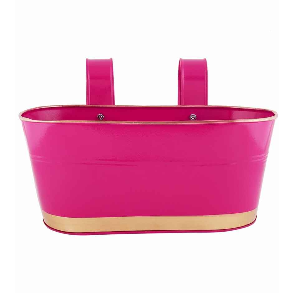 Casacraft by Pepperfry Railing Planters 12 Inches