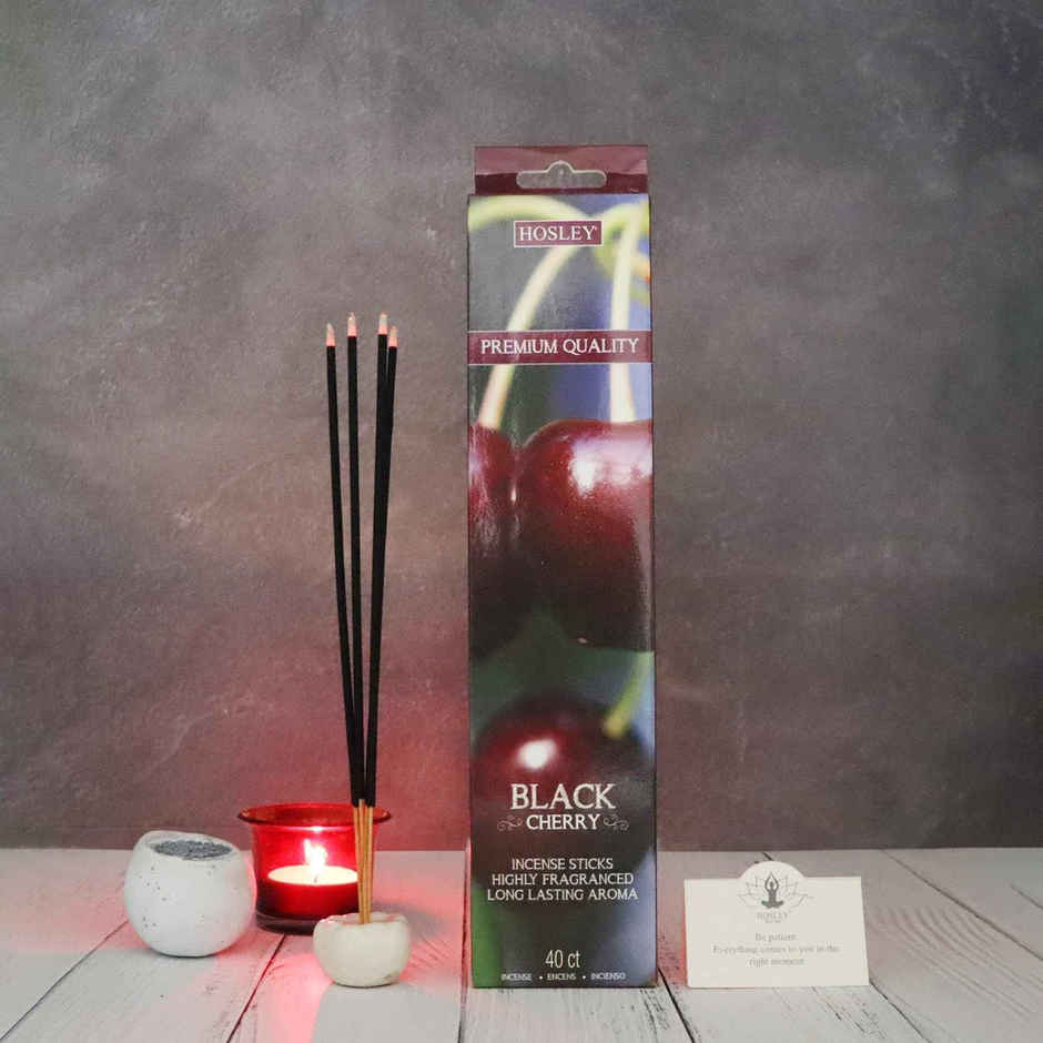 Casacraft by Pepperfry Incense Stick | Black Cherry | 80 Sticks