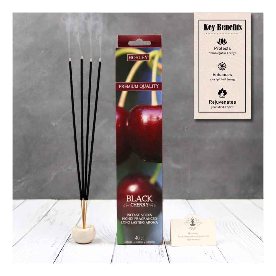 Casacraft by Pepperfry Incense Stick | Black Cherry | 80 Sticks