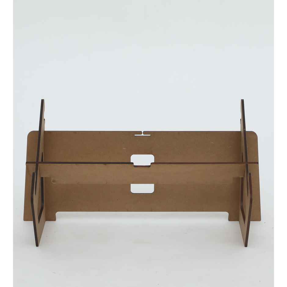 Casacraft From Pepperfry Engineering Wood Portable Table in Natural Finish