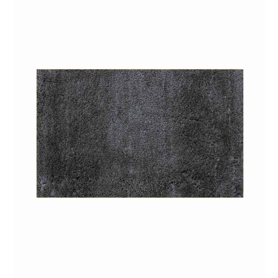 Casacraft by Pepperfry Anti-skid Bath Mat | 76 x 46 cm | Grey