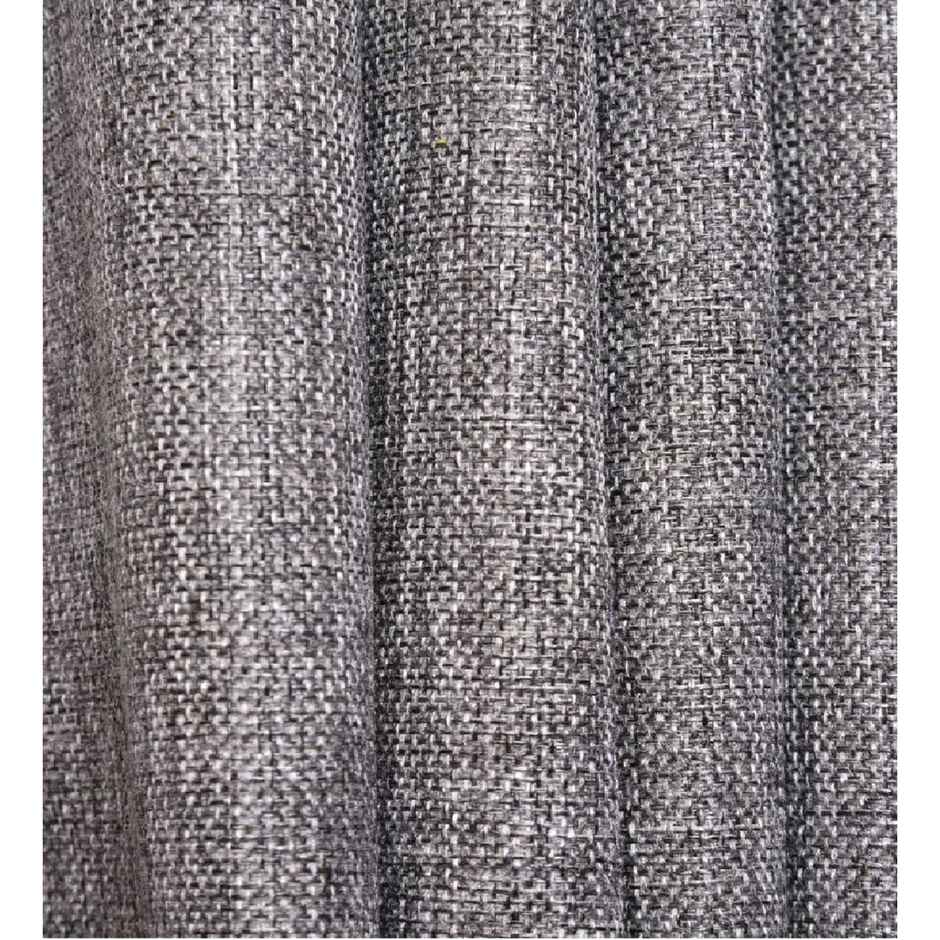 Casacraft by Pepperfry Door Curtain | Grey | 7 feet