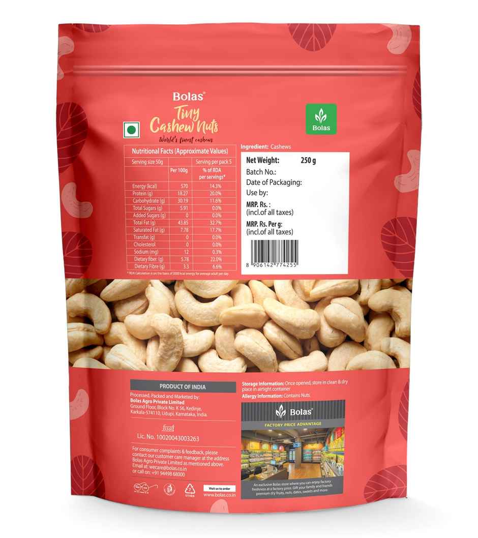 Bolas Tiny Cashew Nuts