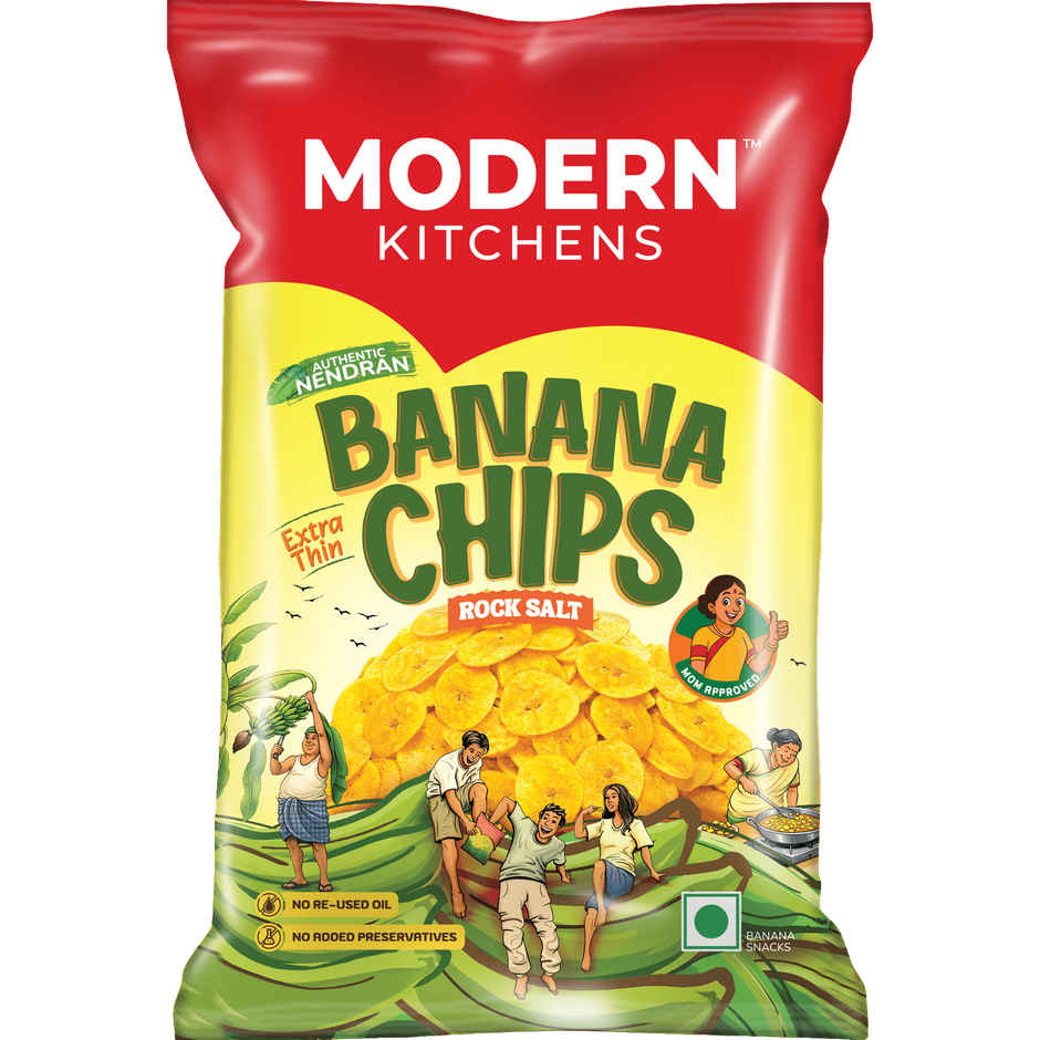 Modern Kitchen Banana Chips Salted | Crispy & Light