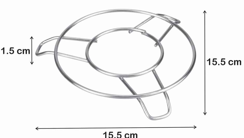 KVG Stainless Steel Table Ring Round