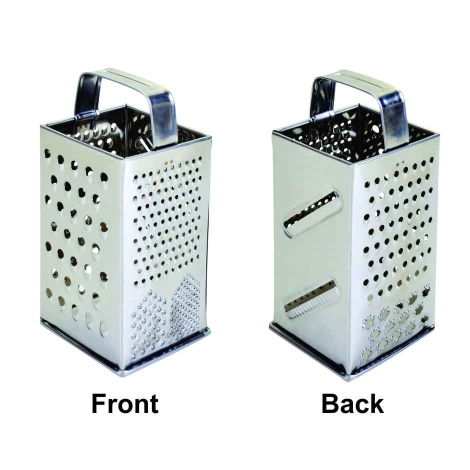 KVG Stainless Steel 7 In 1 Grater | Carrot Grater | Garlic & Ginger Grater | Slicer Cutter