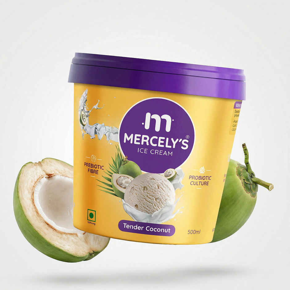 Mercely's Premium Tender Coconut Family Pack Ice Cream Tub