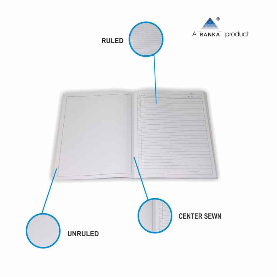 Ranka Supremo Biology Practical Book | Single Line & Blank Sides | 100 Pages | Standard | 27 X 22 cm