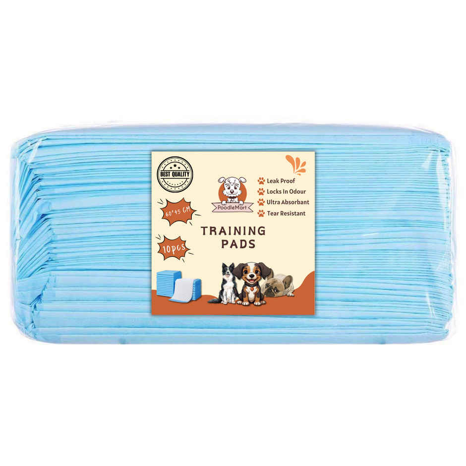 Poodlemart Pet Training Pad 60x45 cm - 10 Pcs
