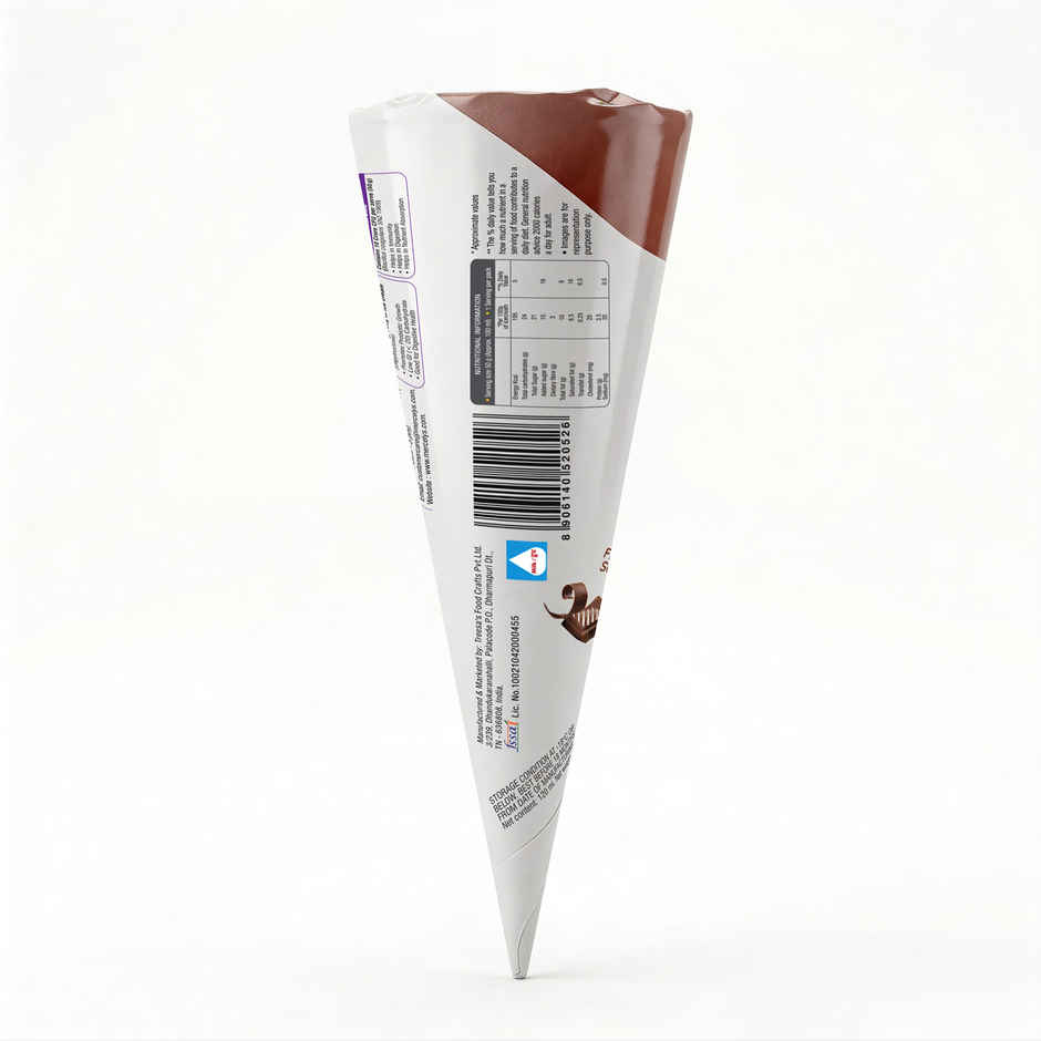 Mercelys Ice Cream Merrycone Chocolate
