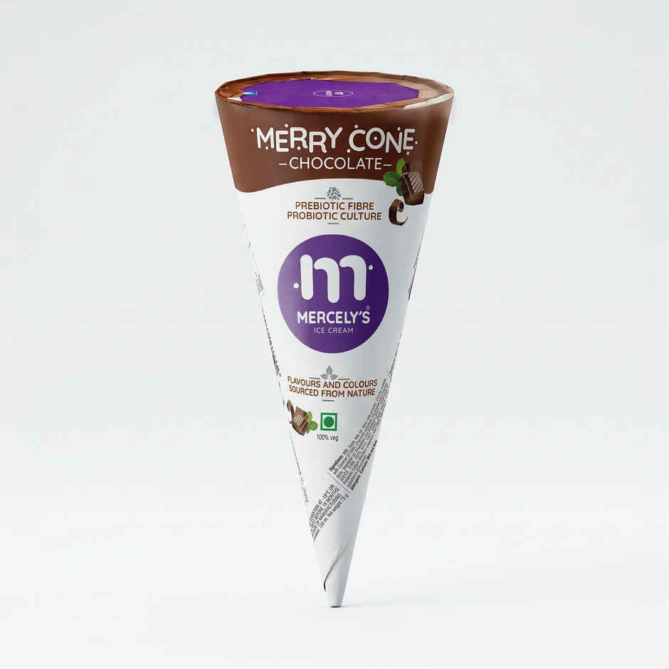 Mercelys Ice Cream Merrycone Chocolate