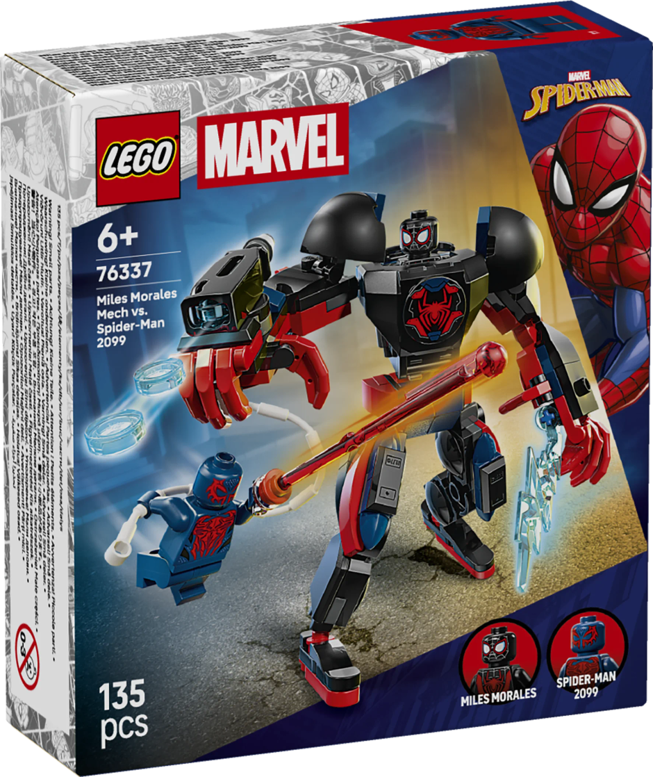 LEGO Marve Mile Morale Mec v SpiderMan 209 76337