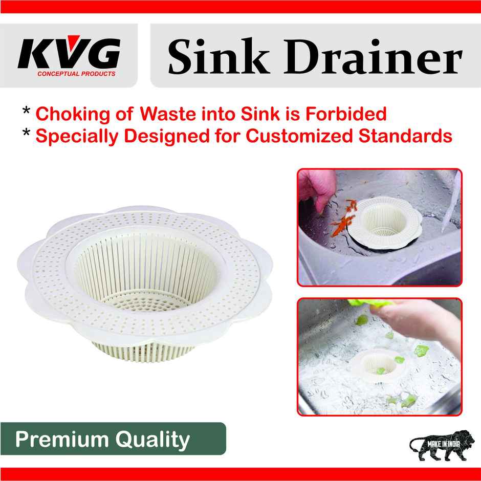 Kvg Plastic Sink Drainer