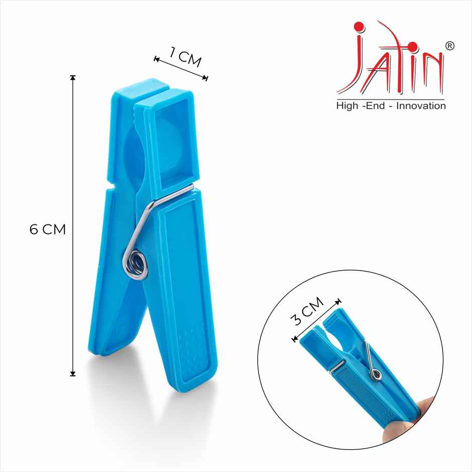 Jatin Ventura Plastic Cloth Pegs | Assorted