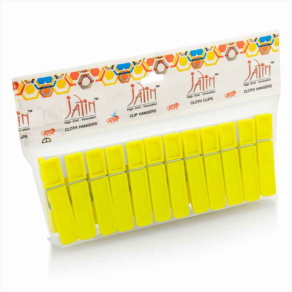 Jatin Ventura Plastic Cloth Pegs | Assorted