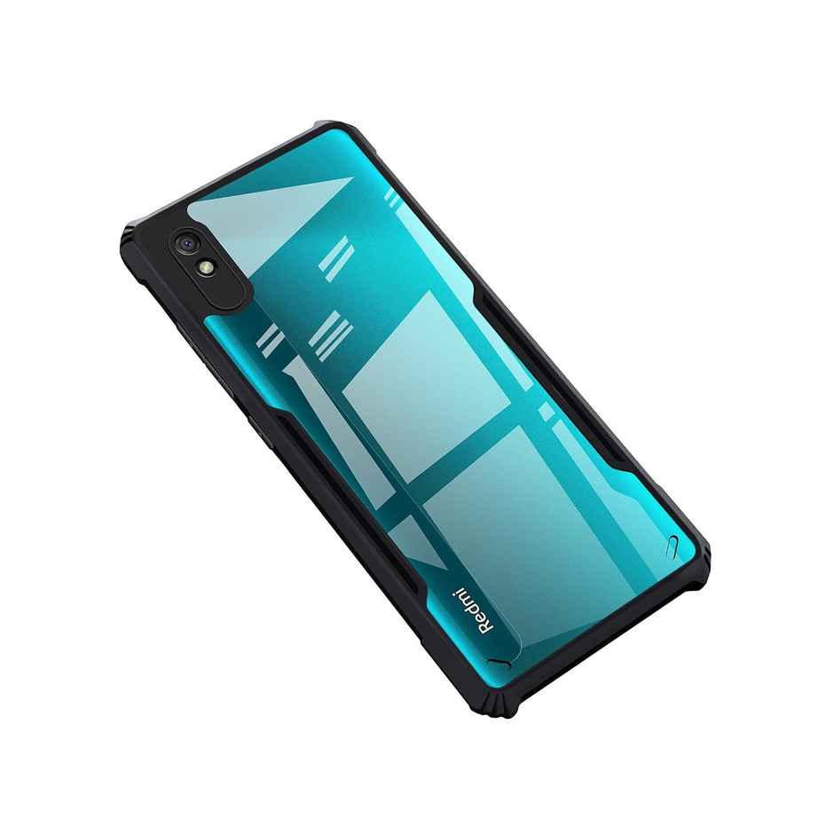 Zapcase Back Cover for Mi Redmi 9A, Redmi 9A Sport, 9i Sport | Matte-Black
