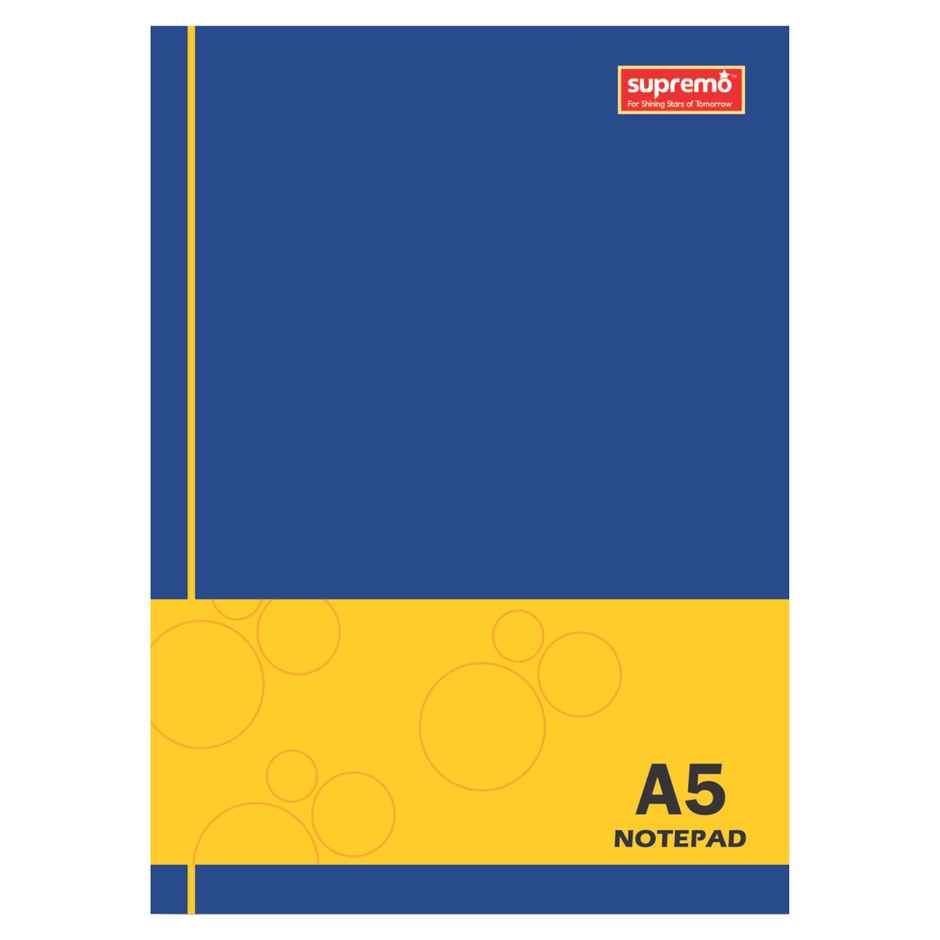 supremo A5 Notepad, Ruled, 35 Sheets