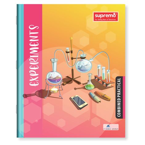 Ranka Supremo Practical Book Combined 265 X 215 Mm, Single Line/ Blank (Standard), 140 Pages