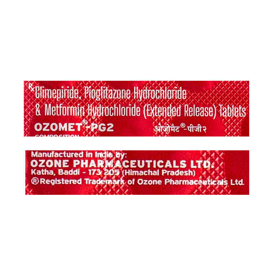 Ozomet-PG2 Tablet ER