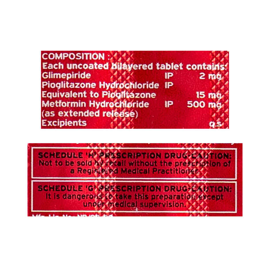 Ozomet-PG2 Tablet ER