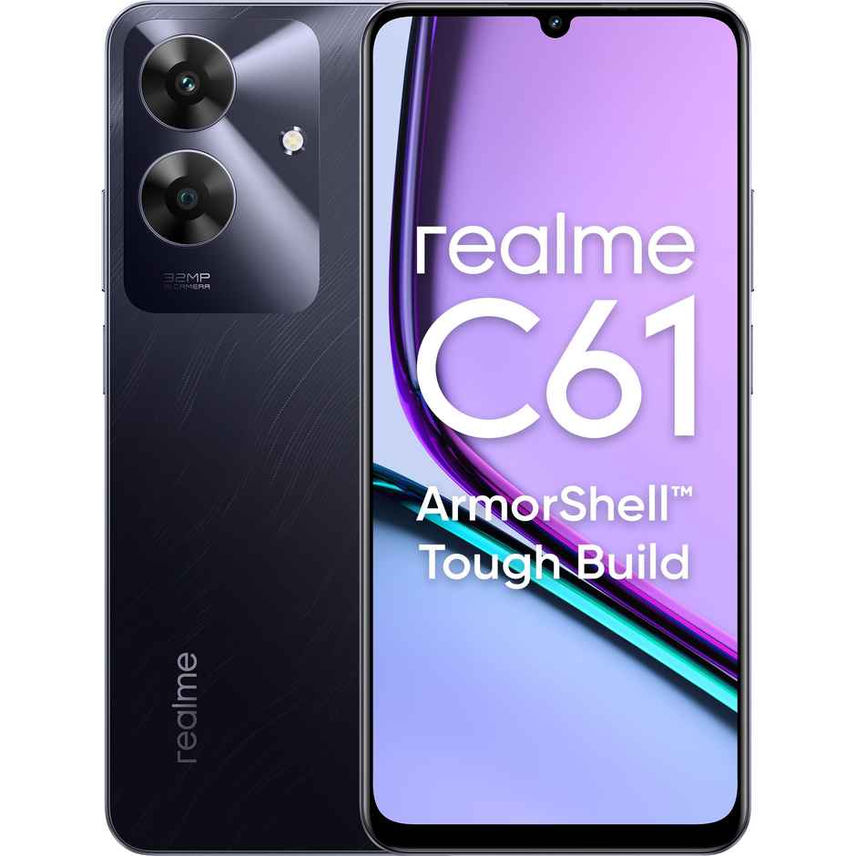 Realme C61 | 4GB | 64GB | Marble Black