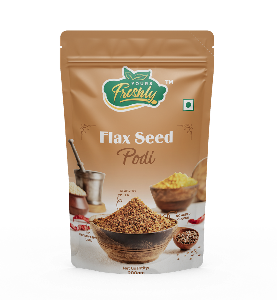 Yours Freshly Flax Seed Gunpowder Podi