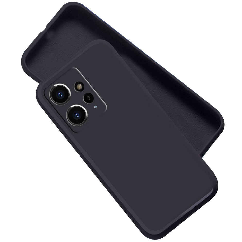 Artistque Case for Redmi Note 12 4g Back Cover - Plain Liquid Silicone