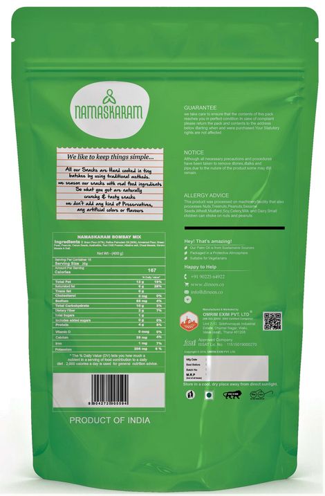 Namaskaram Bombay Mix