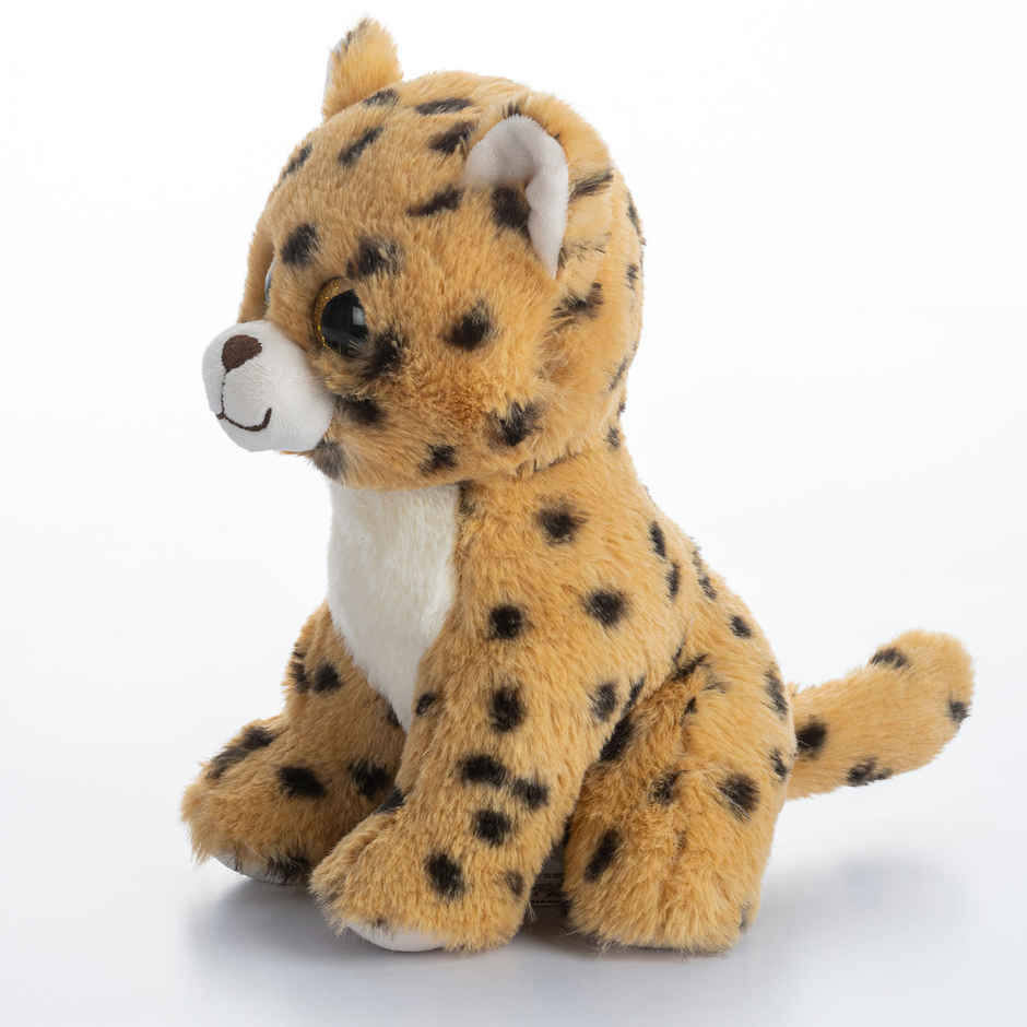 Dimpy Stuff Big Eye Leopard 23Cm Golden Color