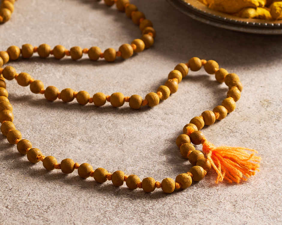 Turmeric Mala for Spiritual Use | Svasti