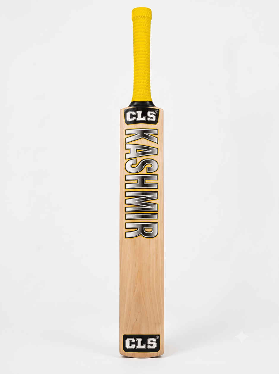 Classic Distributor Cricket Kashmir Willow Bat for Tennis Ball | Assorted Design | Full Size - No.5