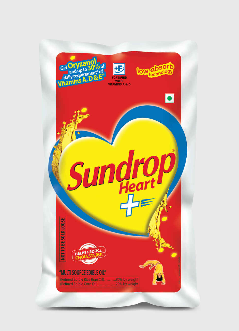Sundrop Heart Plus Oil Rice Bran & Corn Oil