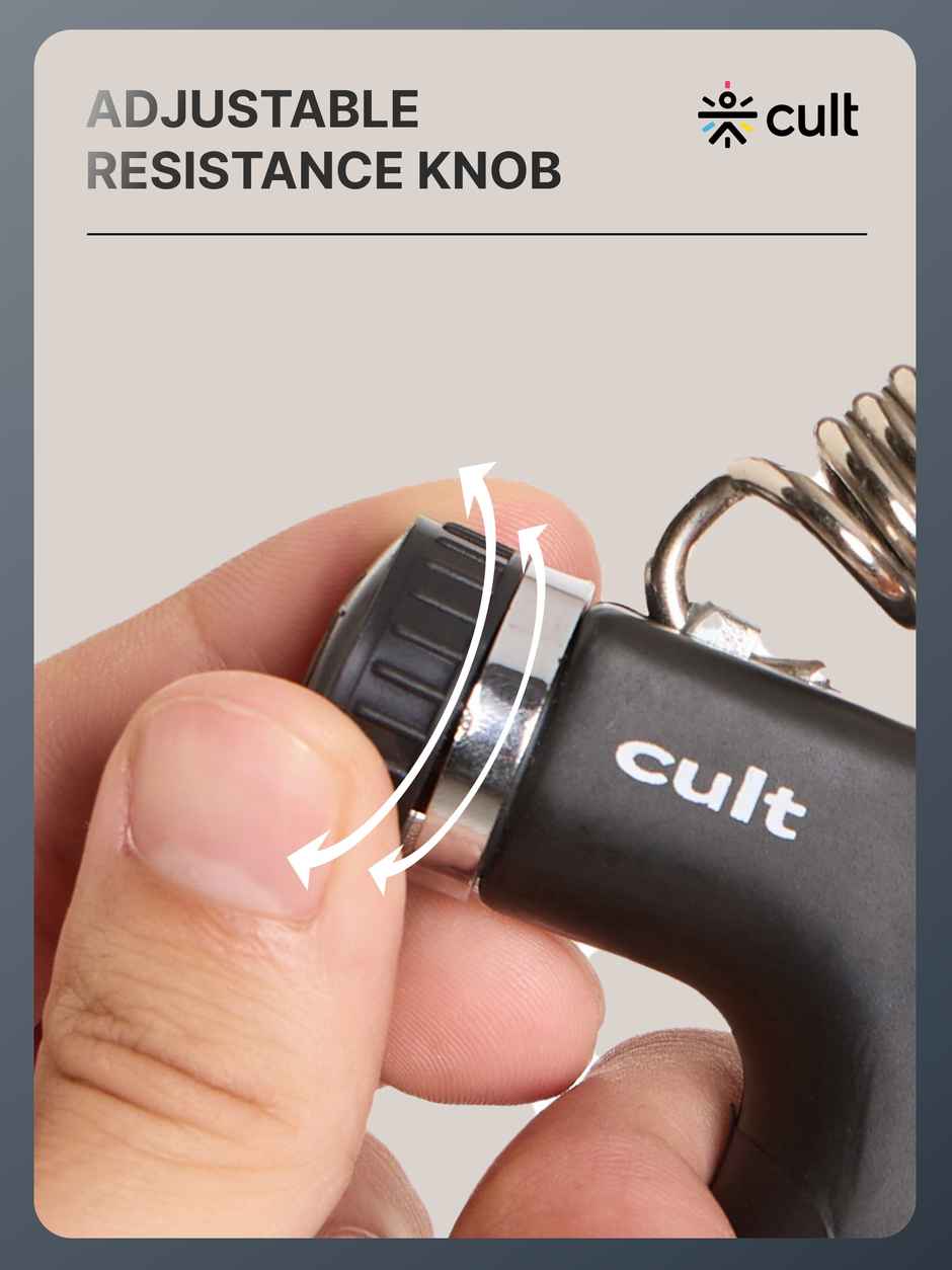 Cult Adjustable Hand Grip Black