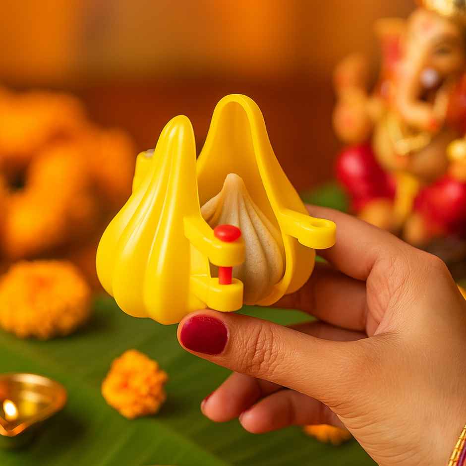 Plastic Modak Mould | Size 2 | House Of Festivals