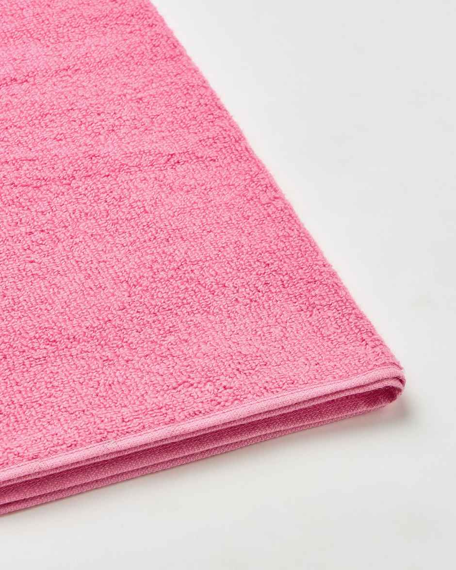 Himeya Zero Twist 350 GSM Cotton Bath Towel | Pink
