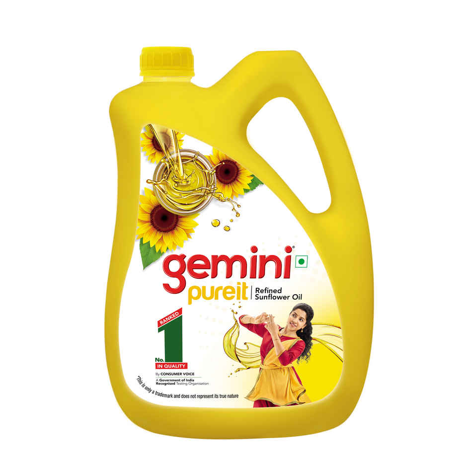 Gemini Pure It Refined Sunflower Oil | Jar