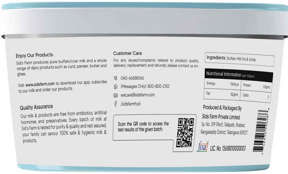 Sid's Farm Pure Buffalo Butter