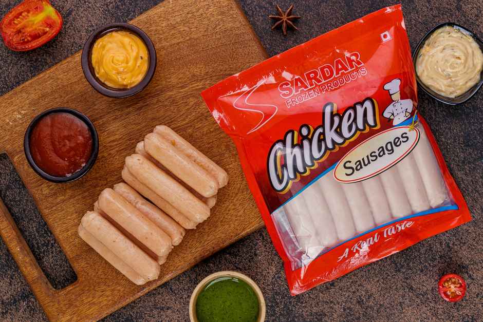Sardar Chicken Saussages Plain