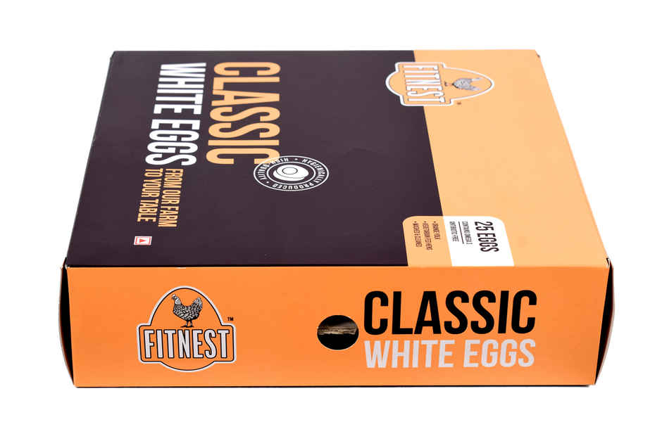 FitNest Classic White Eggs