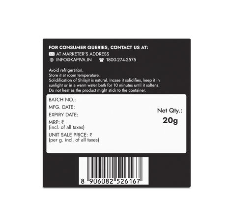 Kapiva Him Foods Shilajit Gold Resin