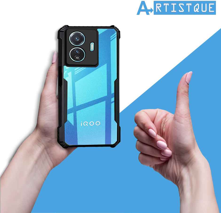 Artistque Case For Iqoo Z6 Lite 5g Back Cover - Transparent Shockproof Tpu Cover