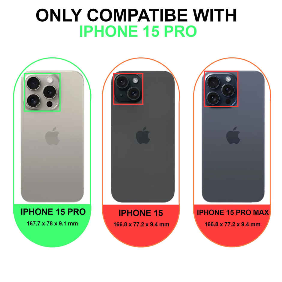 Artistque Case For Iphone 15 Pro Back Cover | Liquid Stripe Cover Silicone