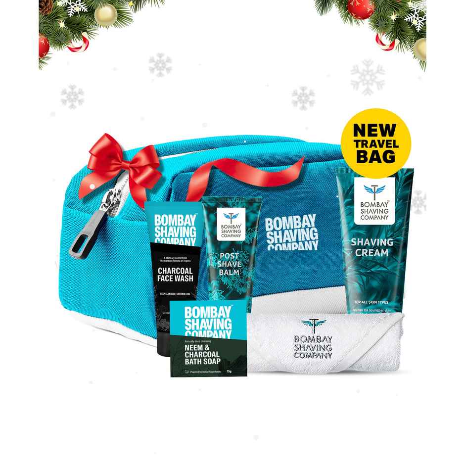 Bombay Shaving Company Premium Shaving Kit For Men (Giftbox) | Grooming Essential