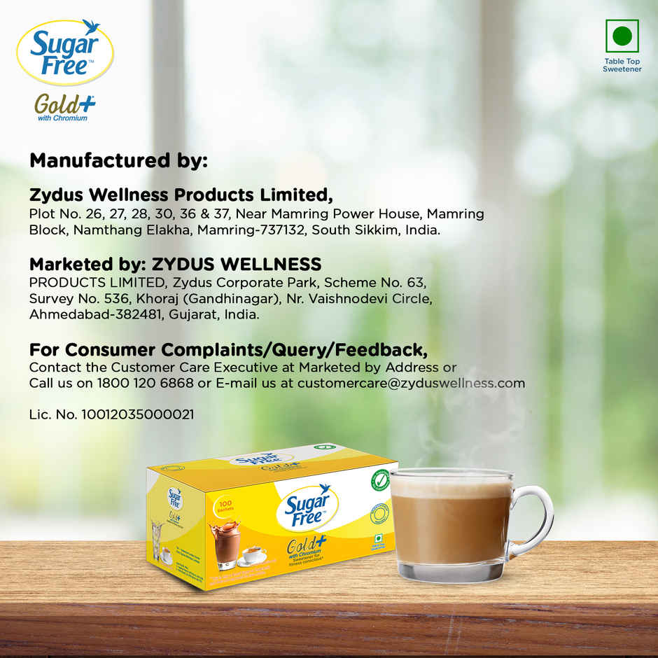 Sugarfree Gold+ Low Calorie Sweetener