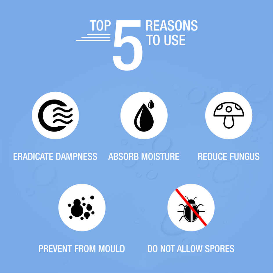 Dr. Bio KEEP IT FRESH Odour+Moisture Absorber + Perfume | 3in1 Air Freshner with Lavendar Fragrance