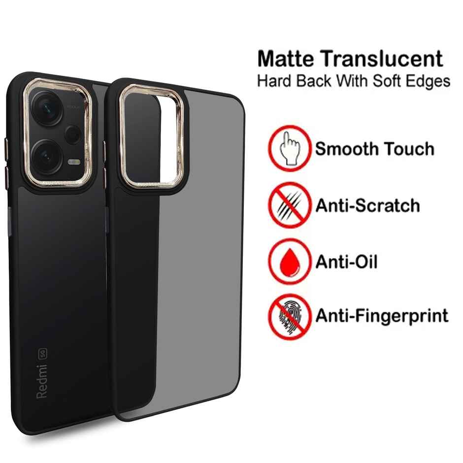 Artistque Case for Mi Redmi Note 12 Pro 5g Back Cover - colored Frosted Stylish Cover