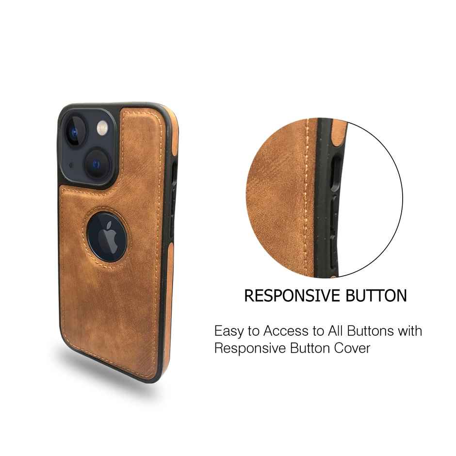 Artistque Case For Iphone 13 / Iphone 14 Back Cover - Premium Pu Leather Cover