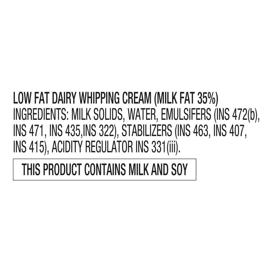 D'lecta Dairy Whipping Cream