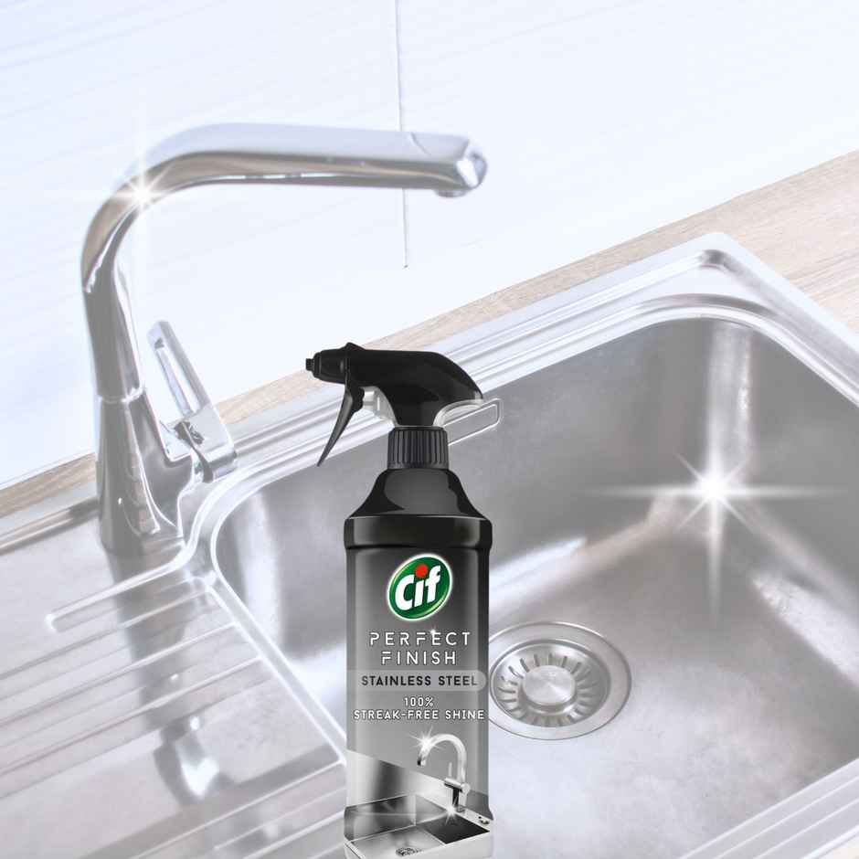 Cif Perfect Finish Stainless Steel Kitchen Cleaning Spray
